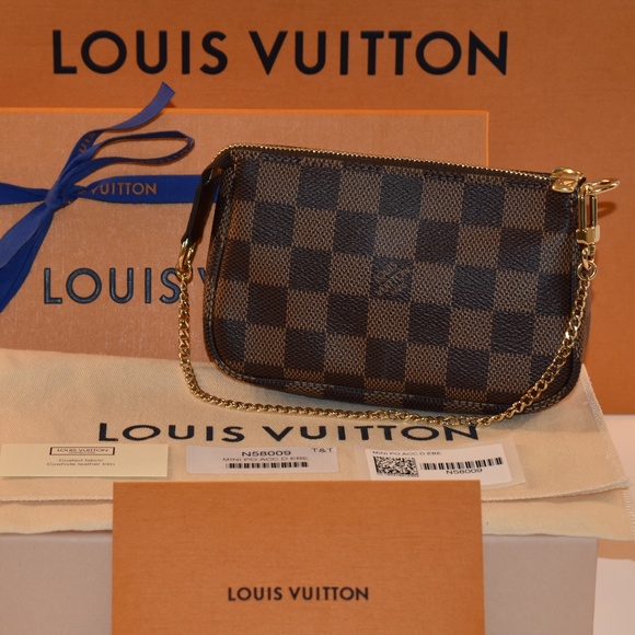 Louis Vuitton Handbags - Authentic Louis Vuitton Mini Pochette Ebene
